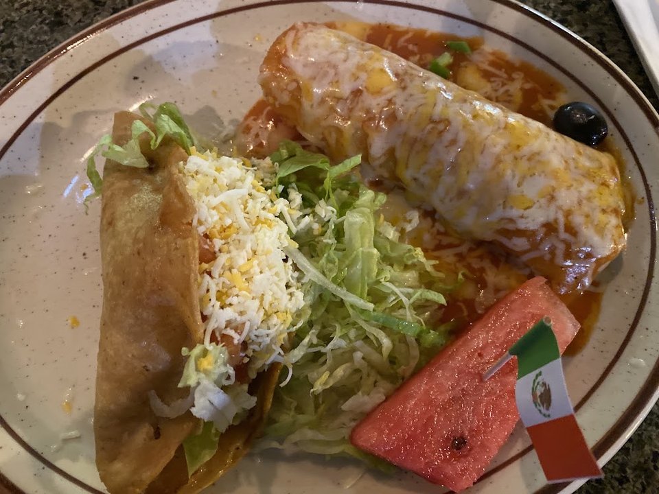 Taco and Enchilada